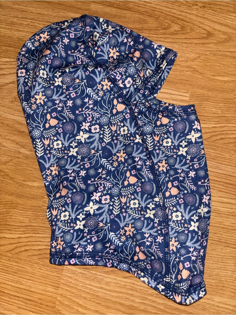 BULA Kids balaclava - Navy with White Interior